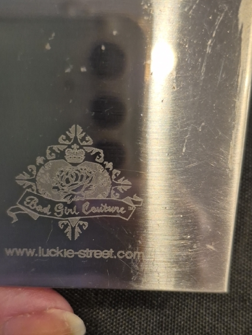 Bad Girl Art Collection Silver Pill Box From Lucky Street Pop Art - Picture 3 of 6